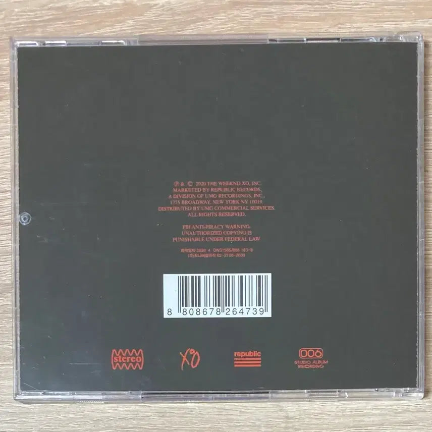 [BUNJANG] The Weeknd After Hours CD / 위켄드 (The Weeknd) - After Hours CD 판매