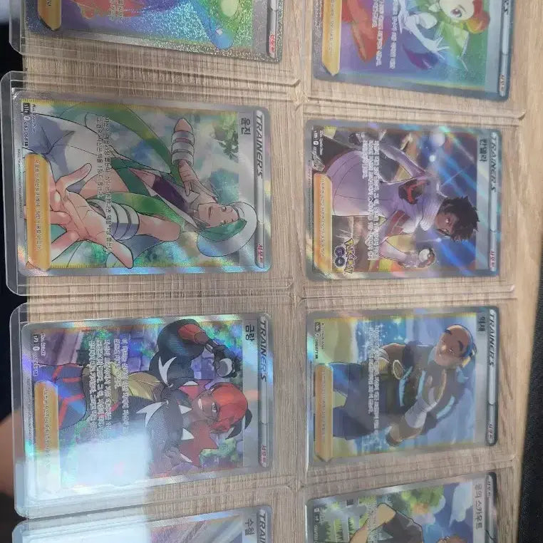 [BUNJANG] Trainer SR, HR Cards (Set of 8) / 트레이너SR,HR