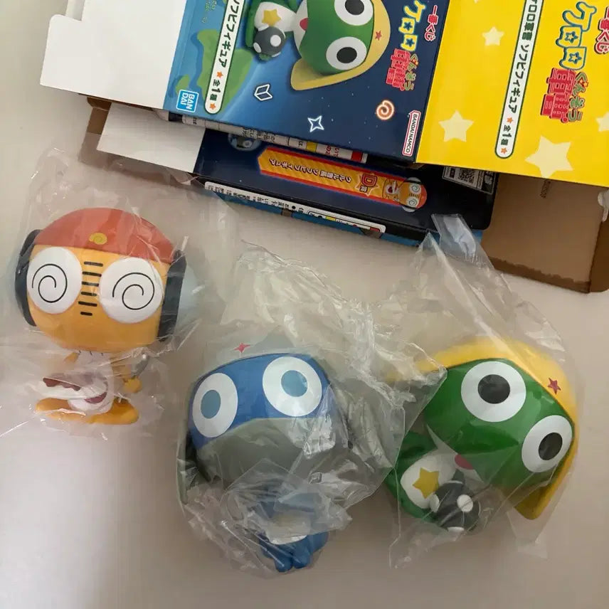 [BUNJANG] Keroro Gunsou Ichiban Kuji Frog Figures Bundle Set / 개구리중사 케로로 쿠지 피규어 일괄