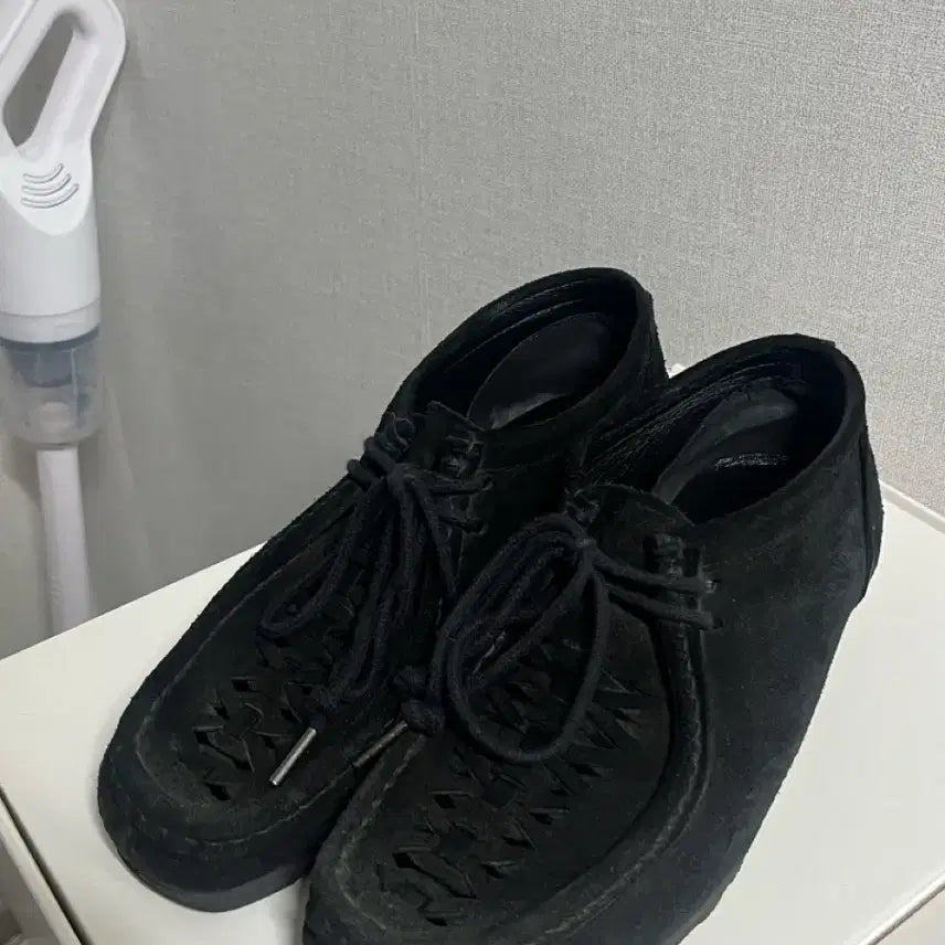 [BUNJANG] Politeru Wallabee Shoes Woven Black 2 / 폴리테루 왈라비 슈즈 우븐 블랙 2