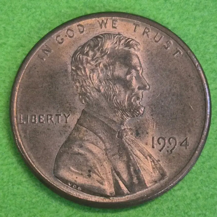 [BUNJANG] 1994 US 1 Cent Coin / 1994 미국 1센트 동전 M3153