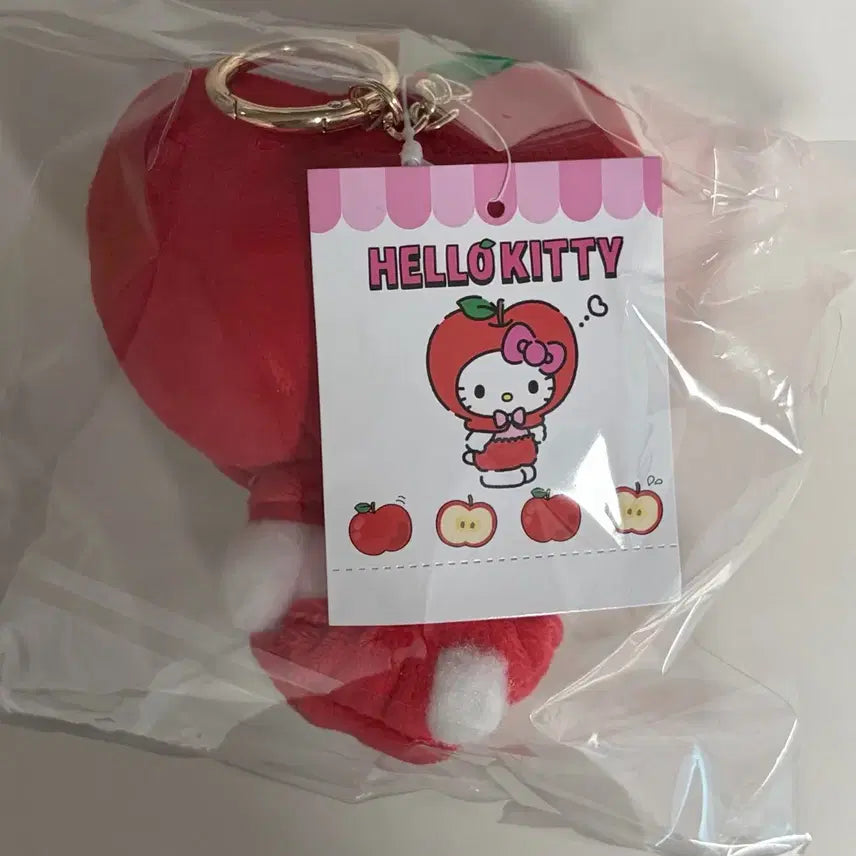 [BUNJANG] Sanrio Kitty Fruit Mascot Keychain / 키티 과일 후르츠 마스코트 인형 키링 산리오