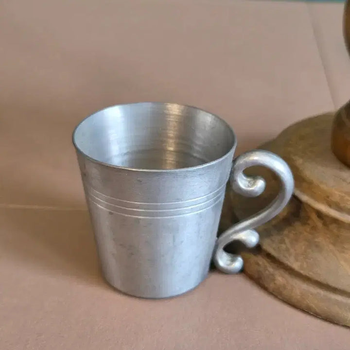 [BUNJANG] German Antique Pewter Glass Holder SKS Chin / 엔틱소품.독일 엔틱 주석 잔 걸이