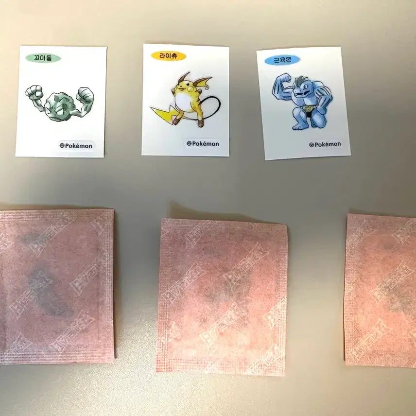 [BUNJANG] Pokemon Sticker Bundle Set / 아트워크 포켓몬 띠부씰 일괄