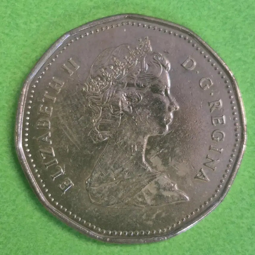 [BUNJANG] 1988 Canada 1 Dollar Coin / 1988 캐나다 1달러 동전 M3159