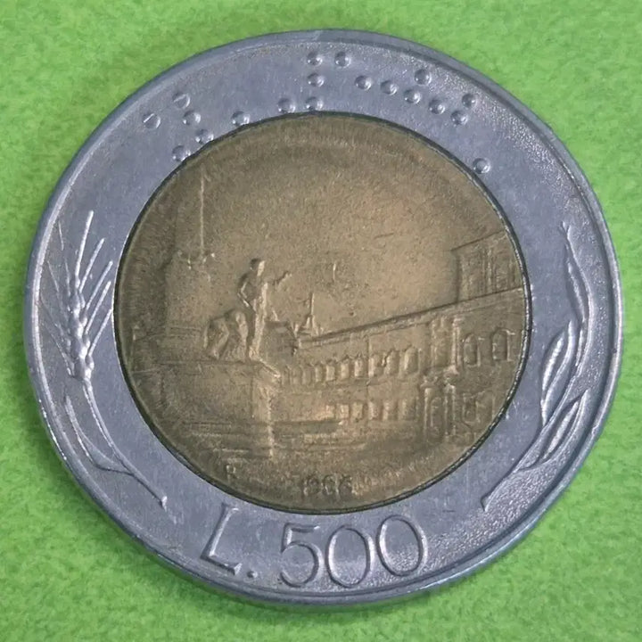 [BUNJANG] Italy 100 Lire Bimetal Coin / [바이메탈] 이탈리아 100리라 동전 M3161