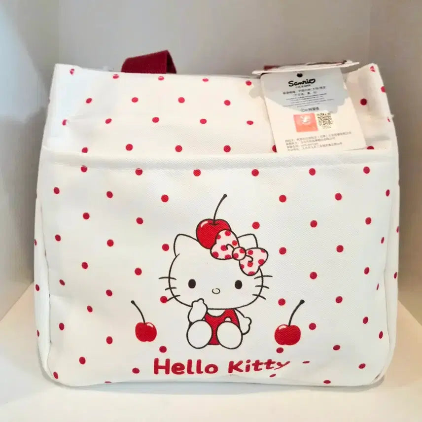 [BUNJANG] Hello Kitty Insulated Tote Bag / 헬로키티 보냉백 토드백 보조가방 새상품