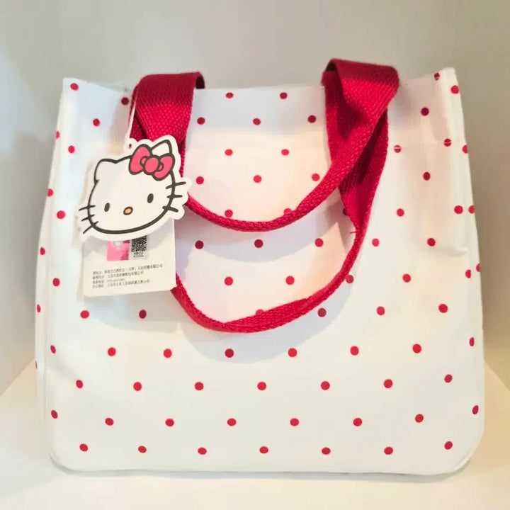 [BUNJANG] Hello Kitty Insulated Tote Bag / 헬로키티 보냉백 토드백 보조가방 새상품
