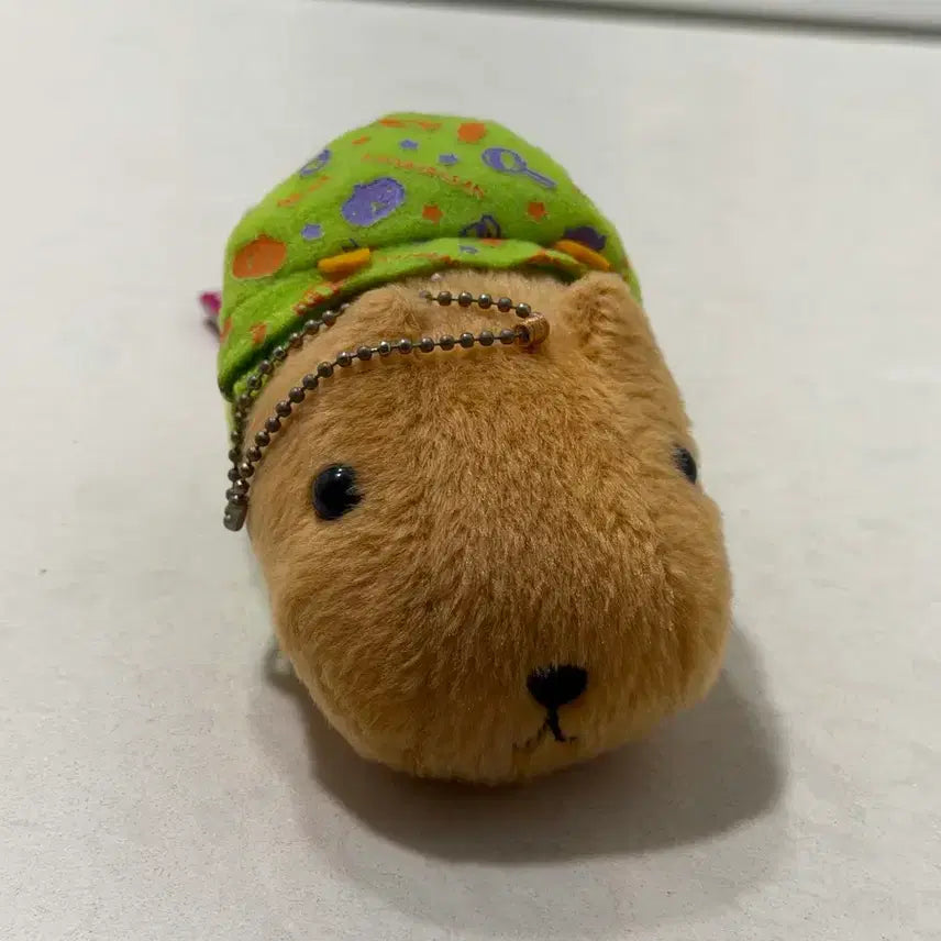 [BUNJANG] Vintage Capybara Keyring Plush / 카피바라 키링 인형 중고 고전