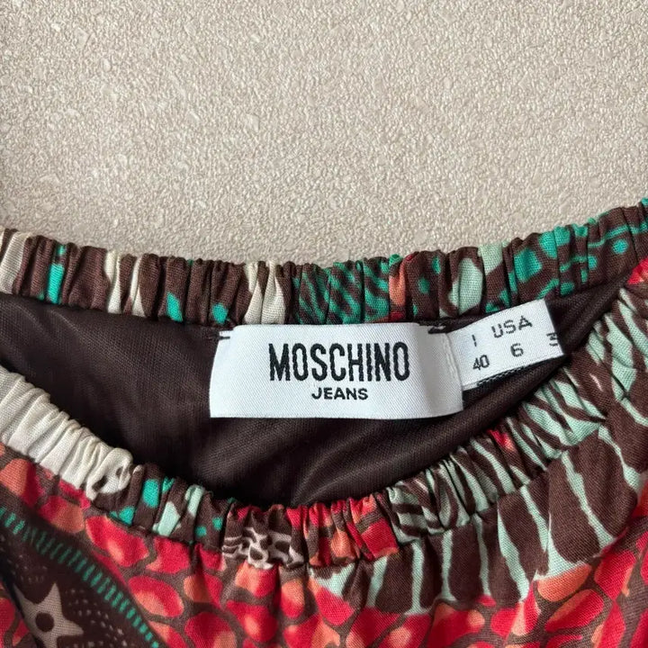 [BUNJANG] Moschino Jeans Spaghetti Strap Dress US 6 / Moschino Jeans 모스키노 진스 끈나시 원피스 us6