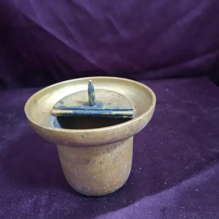 [BUNJANG] Antique Writing Set and Candlestick Holder / 서안 외촛대 겸 필세 골동품