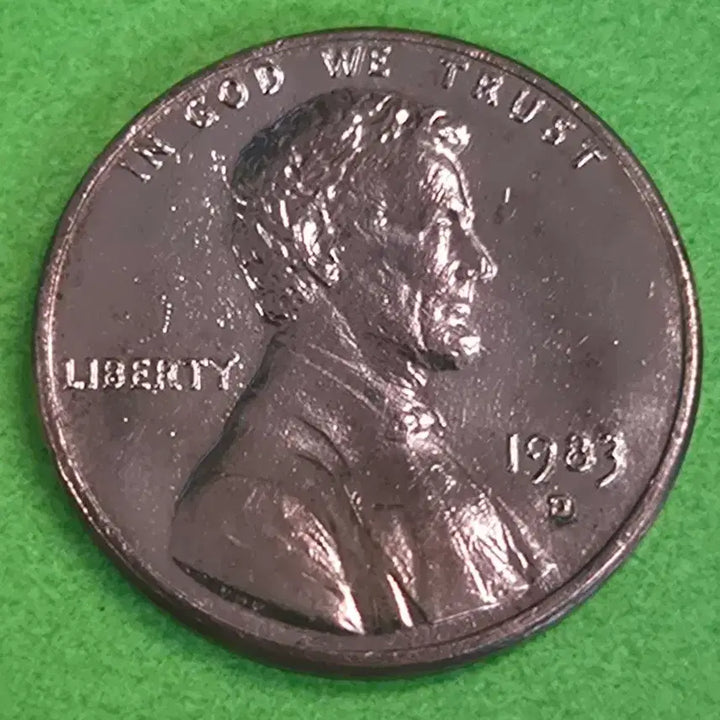 [BUNJANG] 1983 US 1 Cent Coin / 1983 미국 1센트 동전 M3167
