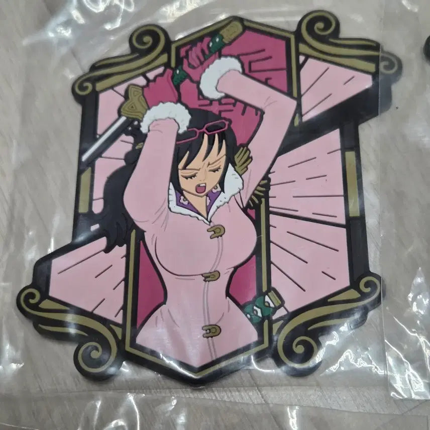 [BUNJANG] One Piece Wano Country Character Rubber Coaster Set / 미개봉 새상품 원피스 &