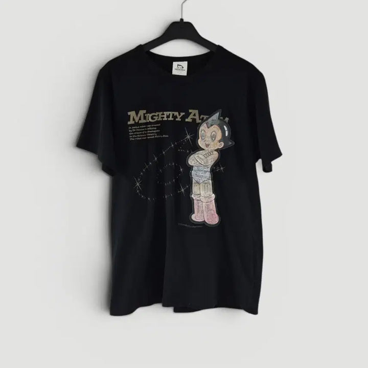 [BUNJANG] L Tokyo Atom Vintage Hologram Short Sleeve T-Shirt / [L]도쿄 아톰 빈티지 홀로그램 반팔 여성
