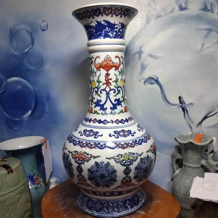 [BUNJANG] Five-Color Ceramic Vase / 오채 도자기