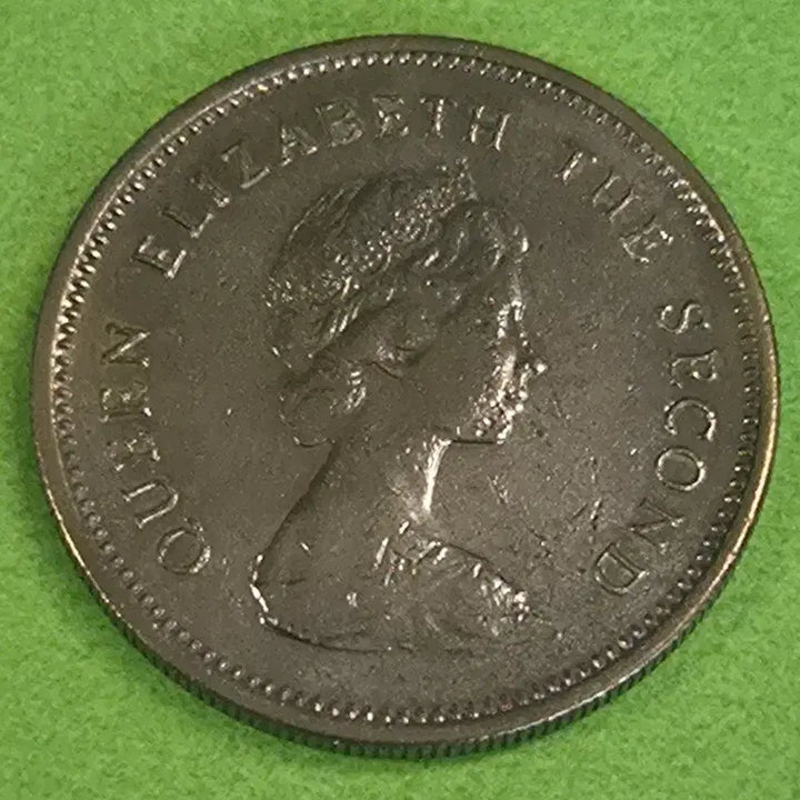 [BUNJANG] 1977 Hong Kong 50 Cent Coin / 1977 홍콩 50센트 동전 M3170