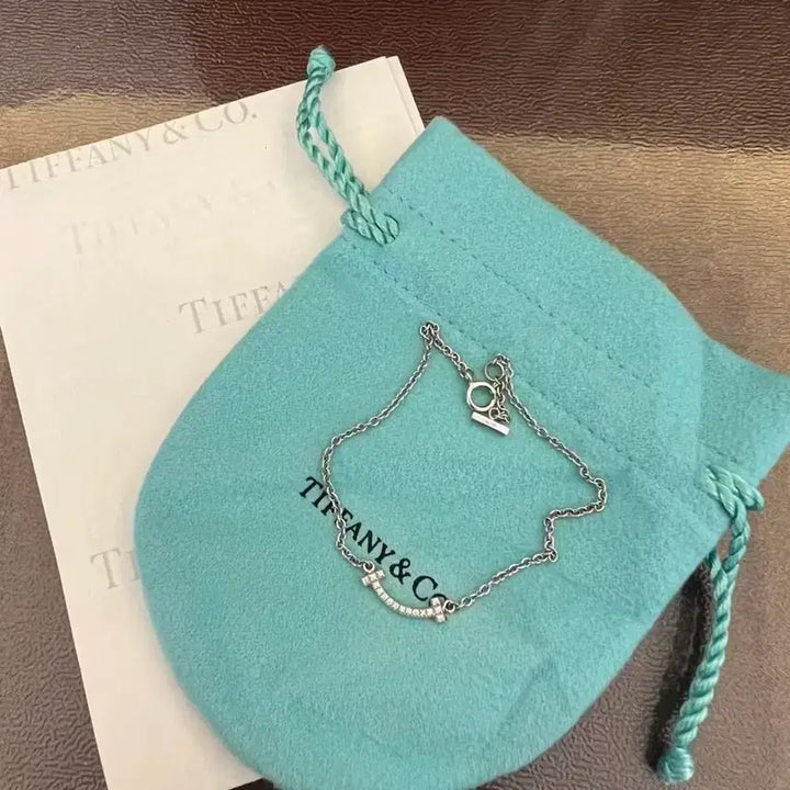 [BUNJANG] Tiffany &amp; Co. Smile Pendant Necklace Sterling Silver / 티파니앤코 스마일 목걸이