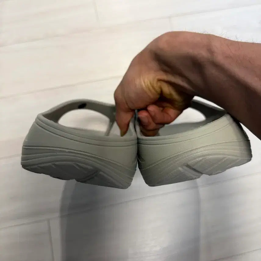[BUNJANG] Pro-Specs Gray Flip-Flops / 프로스펙스 쪼리
