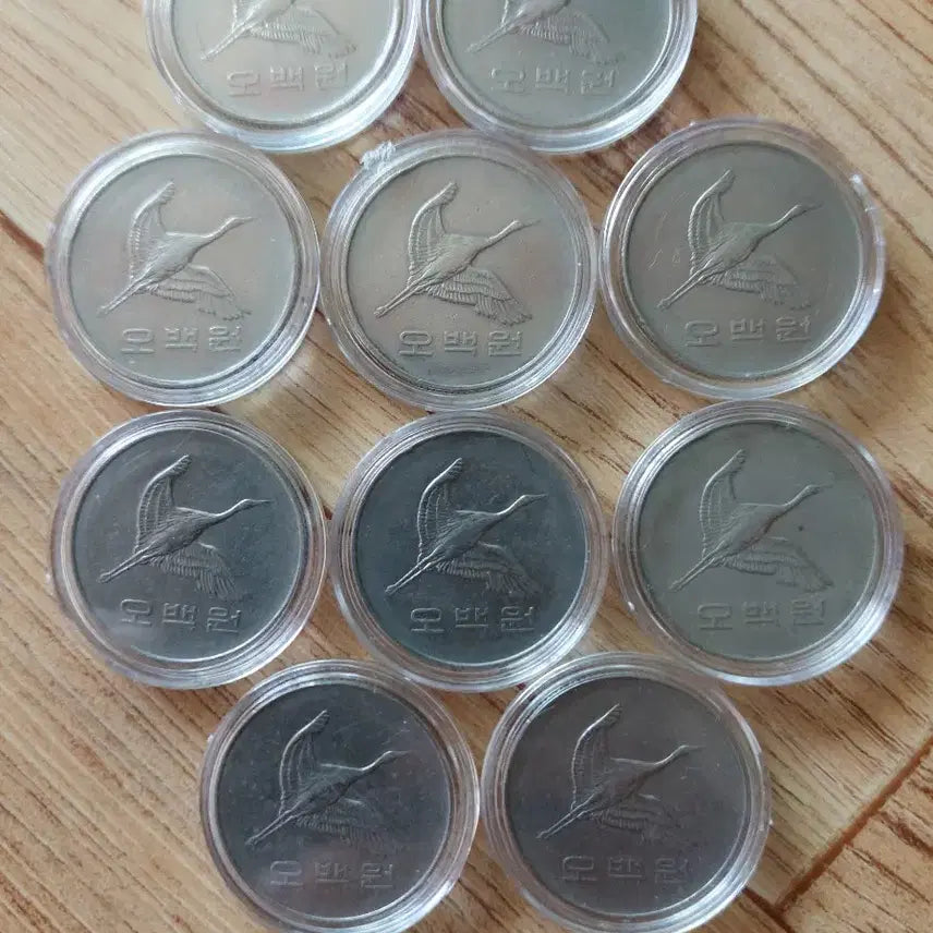 [BUNJANG] 1993 500 Won Coin (10 pcs) / 1993년 500원 동전 10개