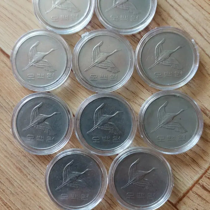 [BUNJANG] 1993 500 Won Coin (10 pcs) / 1993년 500원 동전 10개