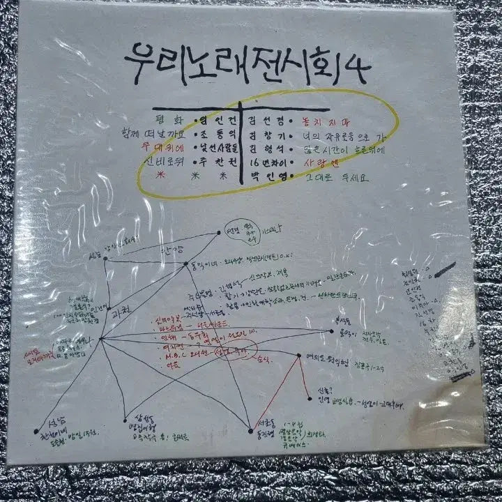 [BUNJANG] Our Song Exhibition 4th Album LP (Sealed) / 미개봉 우리노래전시회 4집 LP