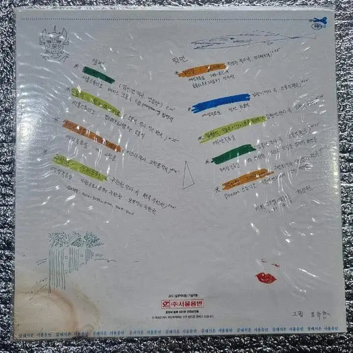 [BUNJANG] Our Song Exhibition 4th Album LP (Sealed) / 미개봉 우리노래전시회 4집 LP