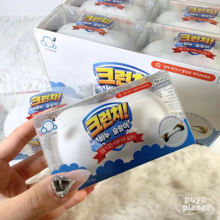 [BUNJANG] Puyo Planet Crunchy Soap Slime Stress Relief Toy / 뿌요행성 크런치 비누 슬랑이 스트레스 해소 크런치 말랑이