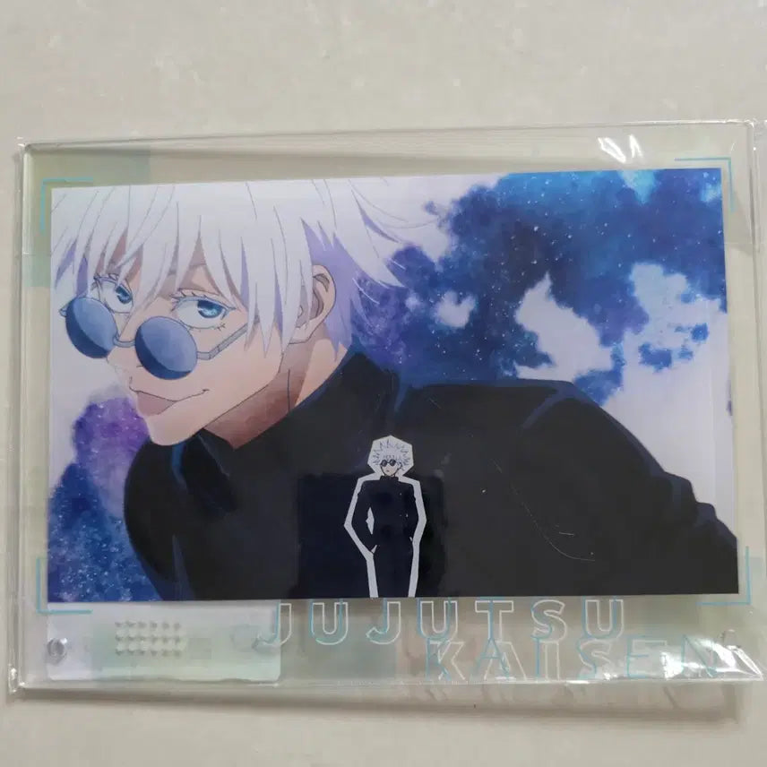 [BUNJANG] Jujutsu Kaisen Gojo Satoru Acrylic Panel (Paradise Found Opening Scene) / 주술회전 미개봉 회옥옥절 오프닝 장면 고죠사토루 아크릴 패널