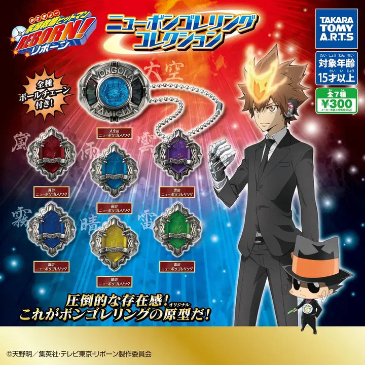 [BUNJANG] Katekyo Hitman Reborn! Vongola Rings Full Set (7 Types) / 가정교사히트맨 뉴 봉고레링 전 7종 풀세트