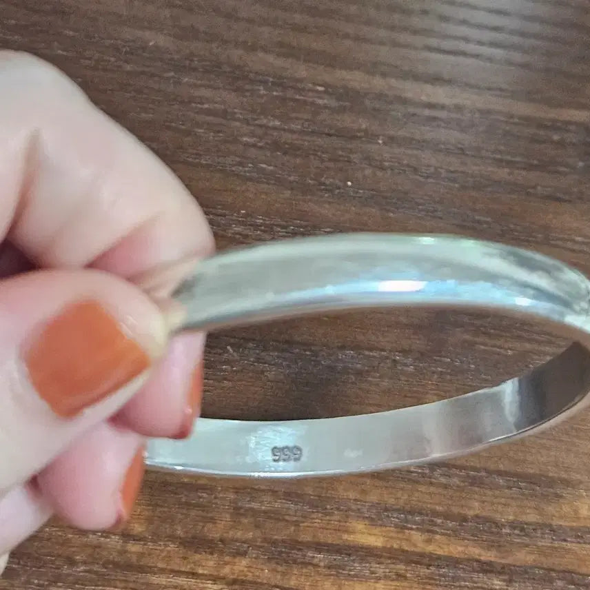 [BUNJANG] Vintage Sterling Silver Bangle XS / 영국 빈티지 실버뱅글 xs사이즈 (42.36그람)