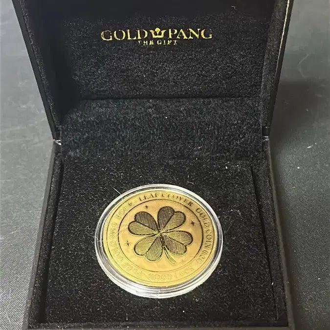 [BUNJANG] Gold Pang Clover Gold Coin / 골드팡 클로버 골드코인