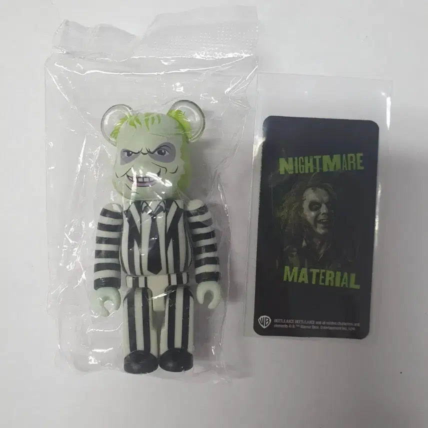 [BUNJANG] Bearbrick 49th Series Beetlejuice Collectible / 베어브릭 49탄 호러