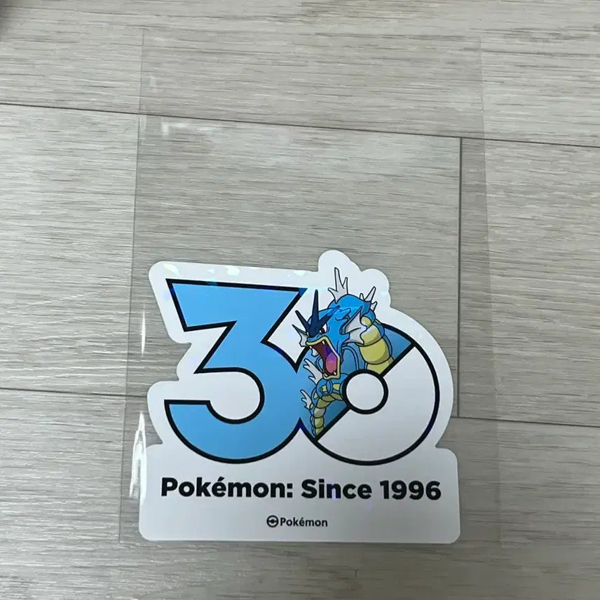[BUNJANG] Pokemon 30th Anniversary Sticker Gyarados / 포켓몬스터 30주년 스티커 갸라도스