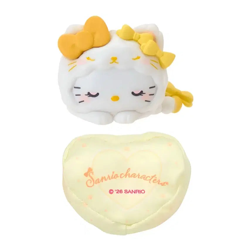 [BUNJANG] Sanrio Milky Neko Series Figure Cushion Set Kitty Mimi / 산리오 밀키네코시리즈 피규어 방석 세트 키티 미미