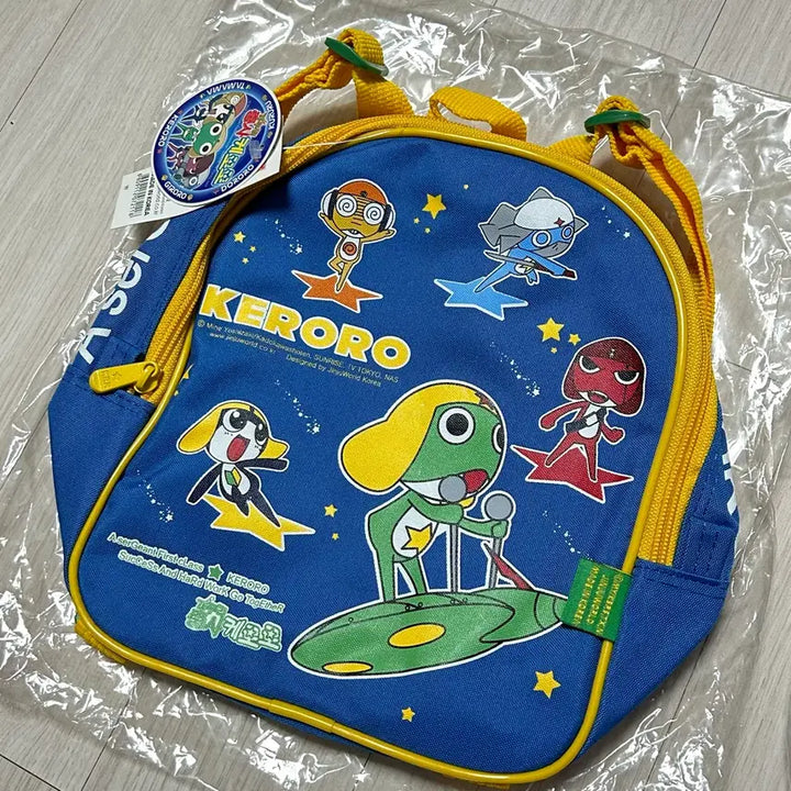 [BUNJANG] Keroro Collection Small Bag Pouch Vintage Bag / 고전문구 케로로 소형 가방 책가방 파우치 빈티지 가방