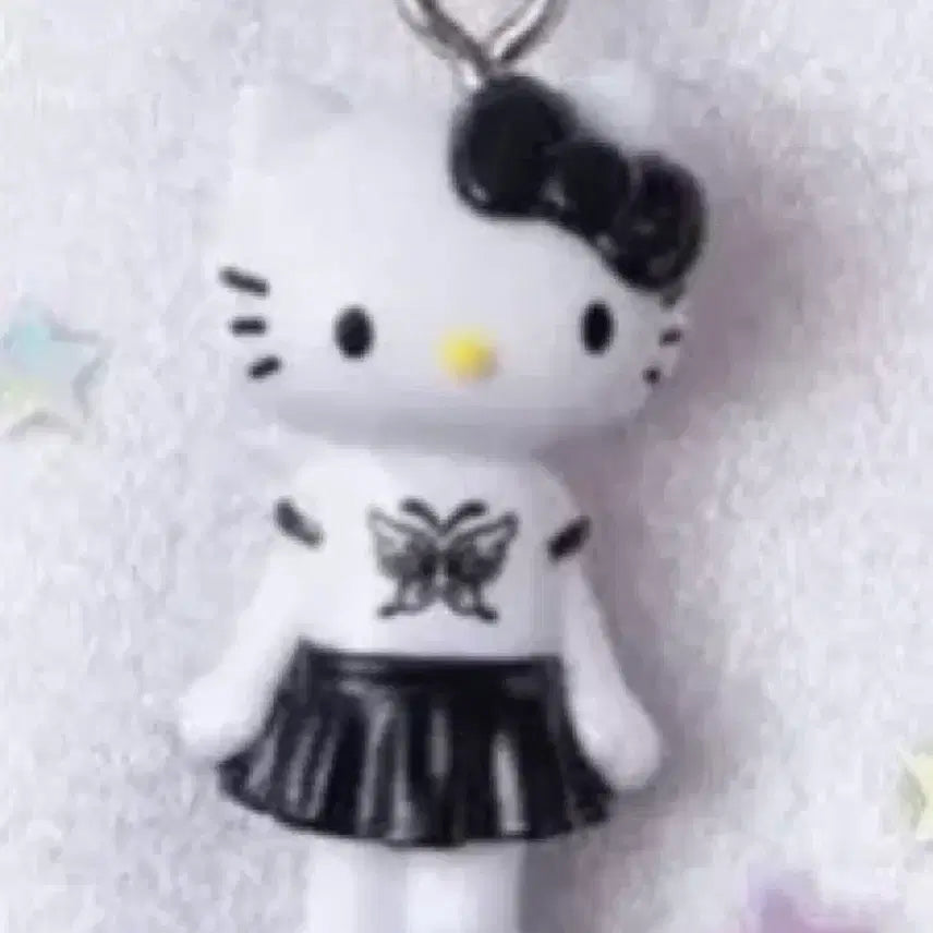 [BUNJANG] Sanrio Long Legs Kitty Mesiruci Gacha - Black / 롱다리 키티 메지루시 가챠-블랙