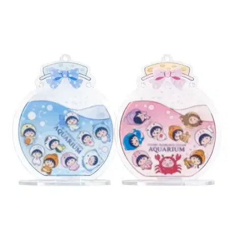 [BUNJANG] POP MART Chibi Maruko Chan Aquarium Acrylic Shaker (Sealed) / [미개봉]POP MART 치비 마루코는 아홉살 아쿠아리움 아크릴 쉐이커