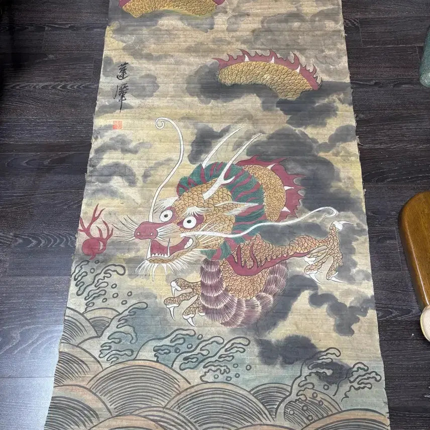 [BUNJANG] Traditional Korean Dragon Painting / 고화