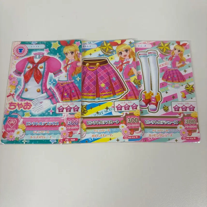 [SOLD OUT] 아이카츠 핑크 토르테 스쿨룩 이치고