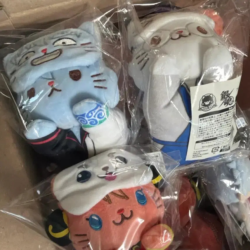 [BUNJANG] Gintama Nekoi Nesoberi Bundle - Gintoki, Kagura, Shinpachi / 은혼 네코 누이 네소베리 일괄 긴토키 카구라 신파치 해결사 안대