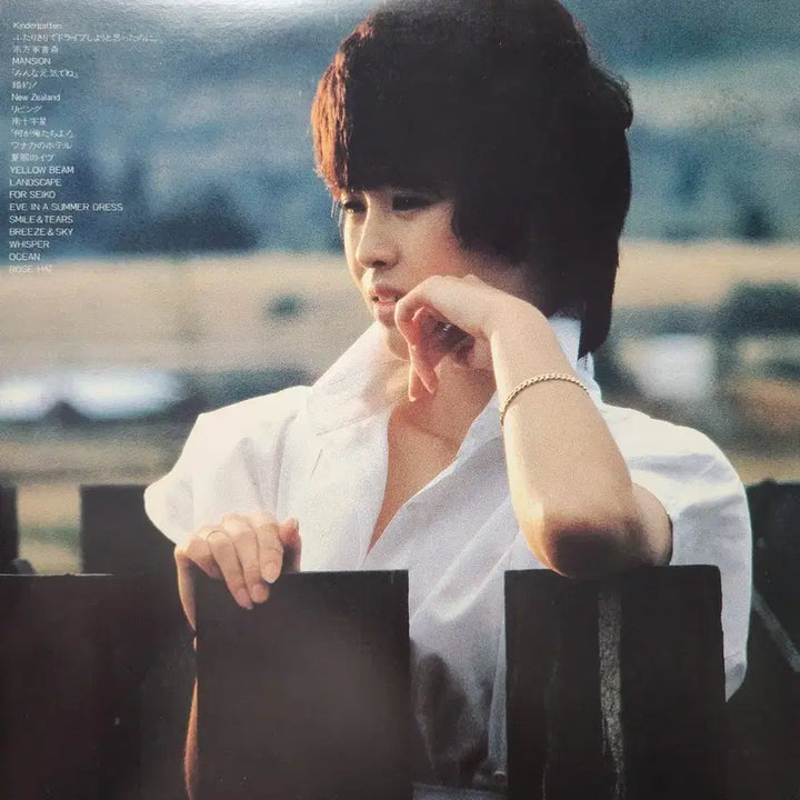 [BUNJANG] Seiko Matsuda Natsufuku no Eve Breeze &amp; Sky 2LP Green Transparent Vinyl / 컬러반 마츠다 세이코 - Seiko Matsuda 여름이브 ost 2LP