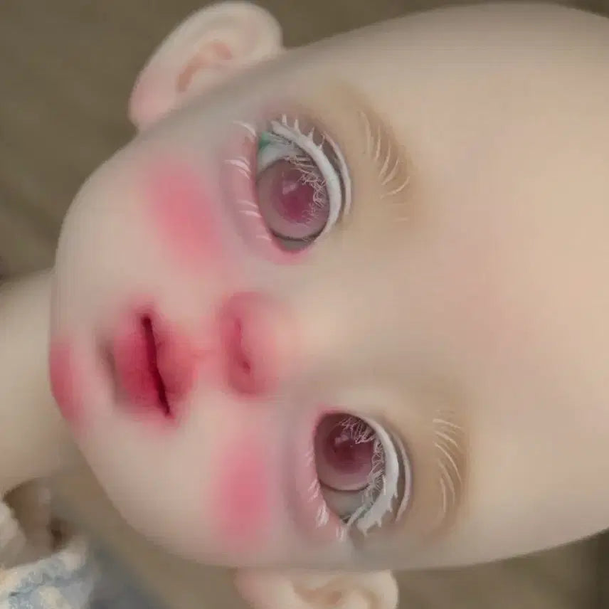 [BUNJANG] USD Ball Jointed Doll Head - White Skin / 구체관절인형 usd 미백헤드