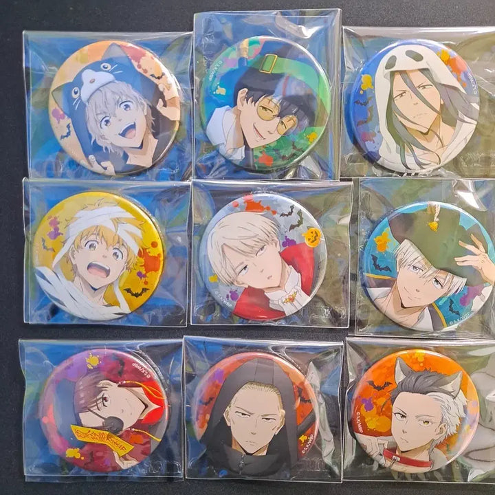 [BUNJANG] Sakura Umemiya Sou Kaji Wind Breaker Can Badge / 윈드브레이커 윈브레 캔뱃지 사쿠라 우메미야 스오 카지