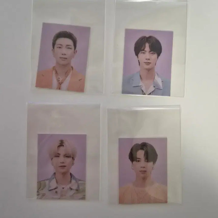 [BUNJANG] BTS RM Jin Suga Jimin Proof Photos Bundle Set / [일괄] 방탄소년단 증명사진 남준 석진 윤기 지민 BTS