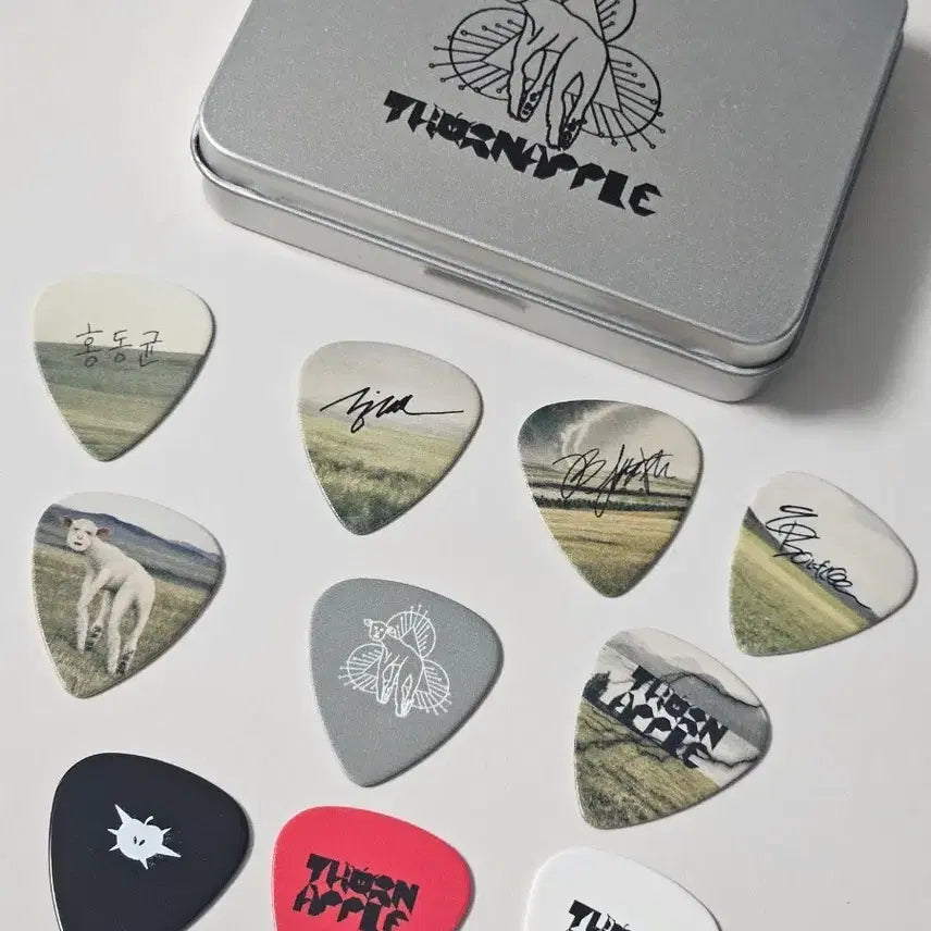 [BUNJANG] Thornapple Animal Guitar Pick Set / 쏜애플 동물 피크 세트 (쿨거래 에누리)