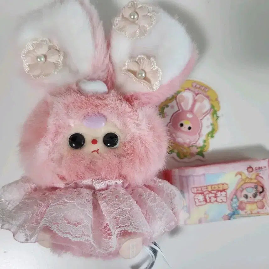 [BUNJANG] Babys 3 Petal Rabbit Keyring / 베이비쓰리 꽃잎 인형 키링판매합니다!