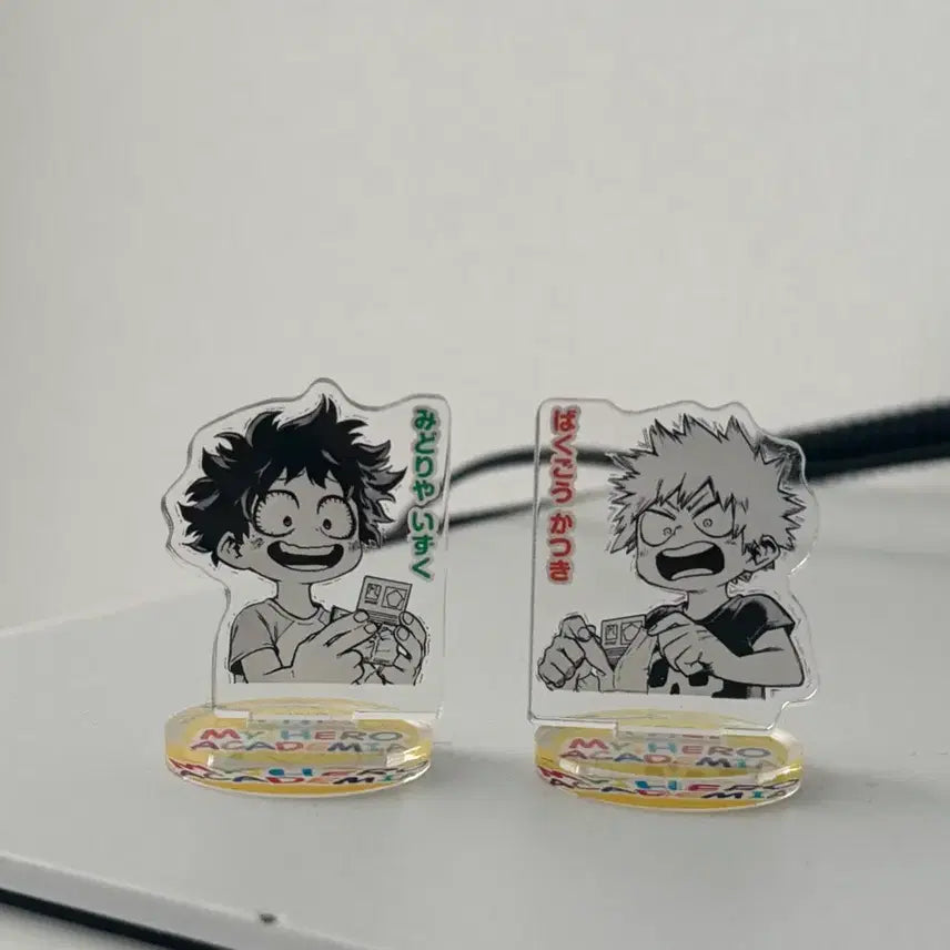 [BUNJANG] My Hero Academia Deku Bakugo Chibi Acrylic Standee Bundle Set / 히로아카 나히아 미도리야 바쿠고 치비아크릴 일괄판매