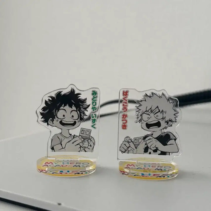 [BUNJANG] My Hero Academia Deku Bakugo Chibi Acrylic Standee Bundle Set / 히로아카 나히아 미도리야 바쿠고 치비아크릴 일괄판매