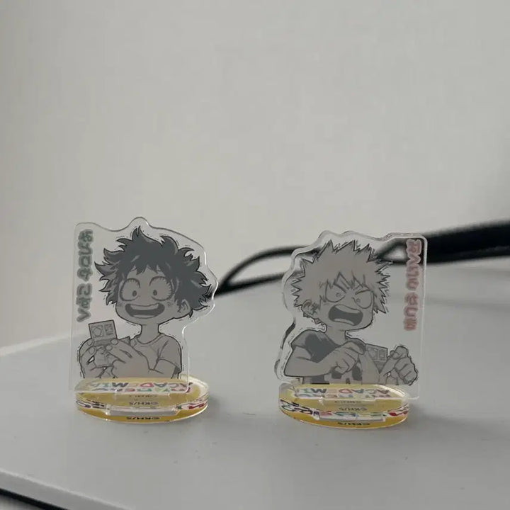 [BUNJANG] My Hero Academia Deku Bakugo Chibi Acrylic Standee Bundle Set / 히로아카 나히아 미도리야 바쿠고 치비아크릴 일괄판매