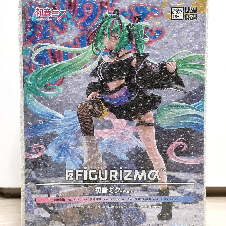 [BUNJANG] Sega Figuarts Miku Punk Ver. Figure (Sealed) / (미개봉) 세가 피규리즘 미쿠 펑크 (Punk Ver)